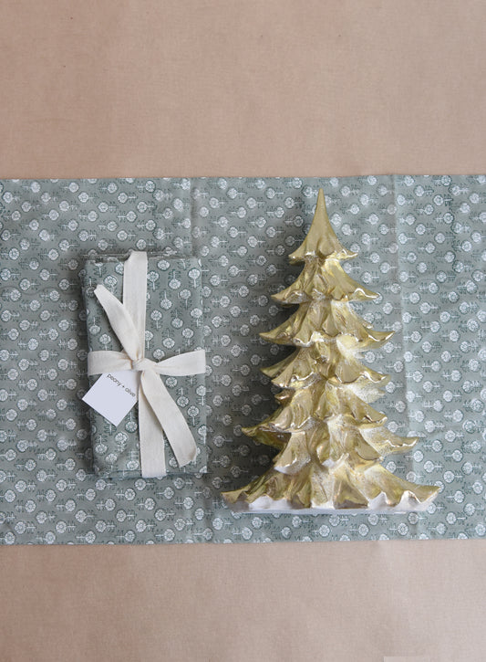 Ruthie Block Print Table Runner