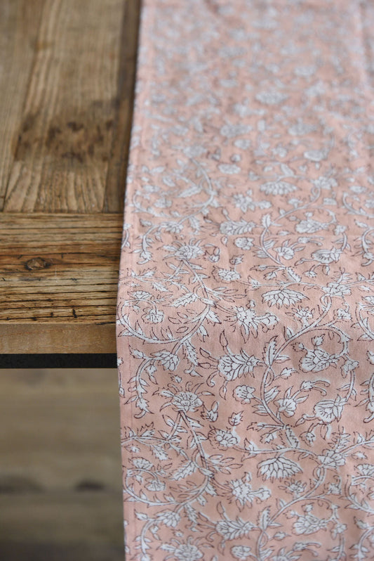 Eloise Block Print Table Runner