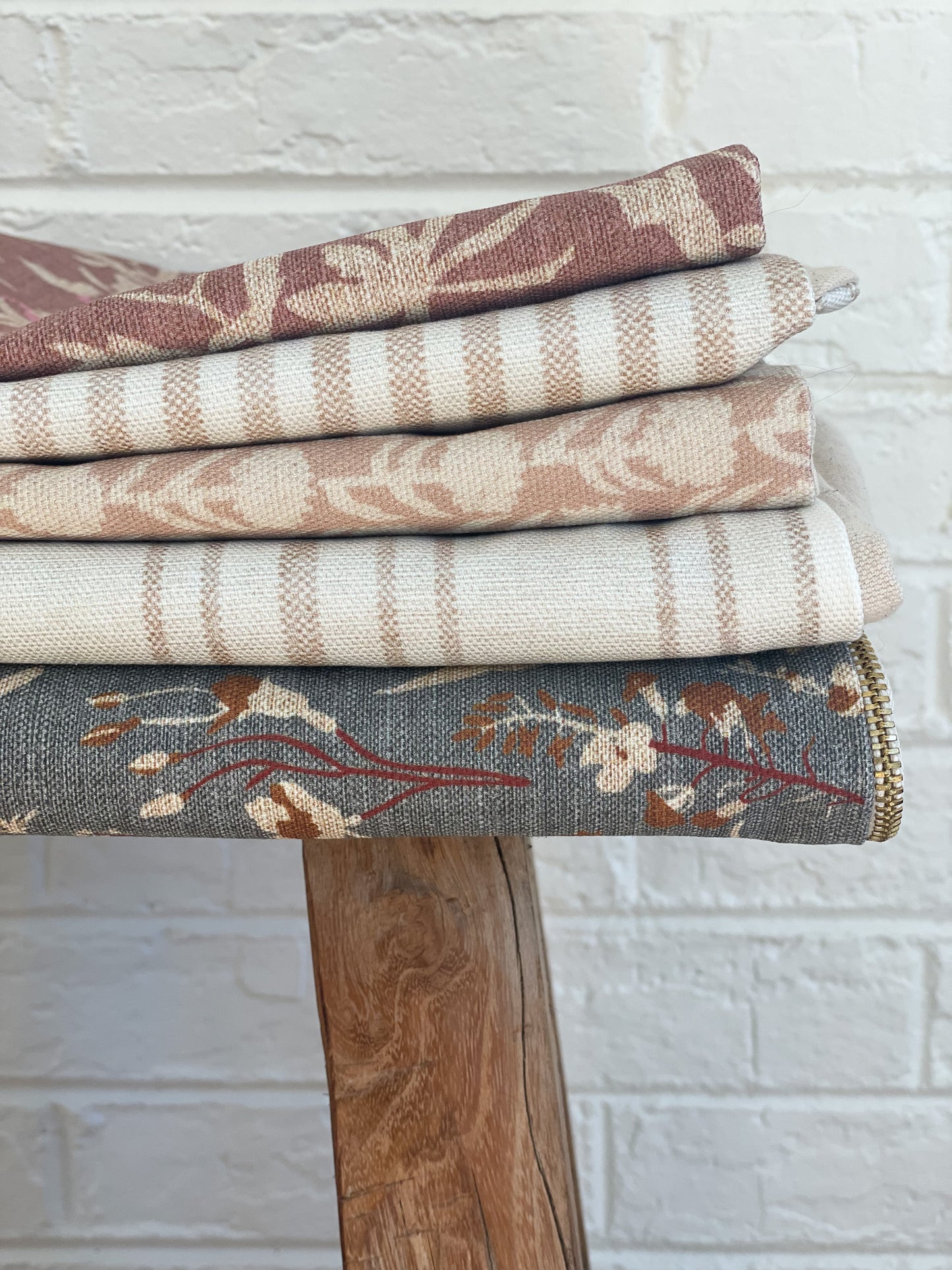 Stella Floral Pillow Cover- Blush