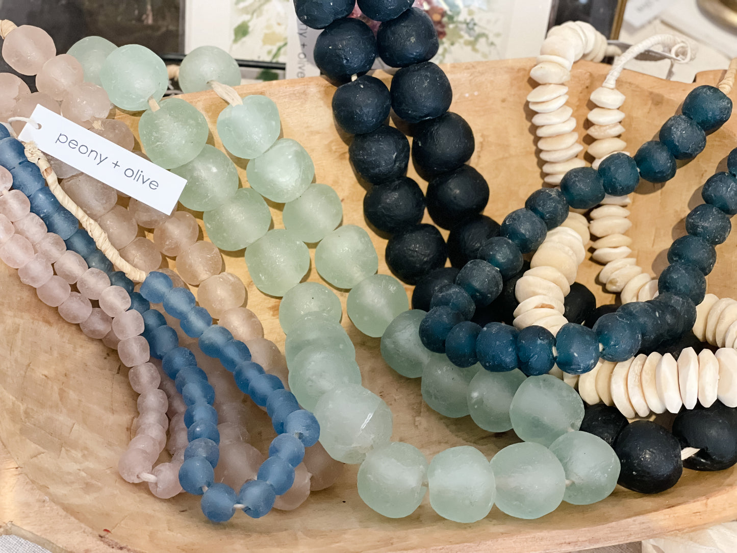 African Recycled Glass Beads