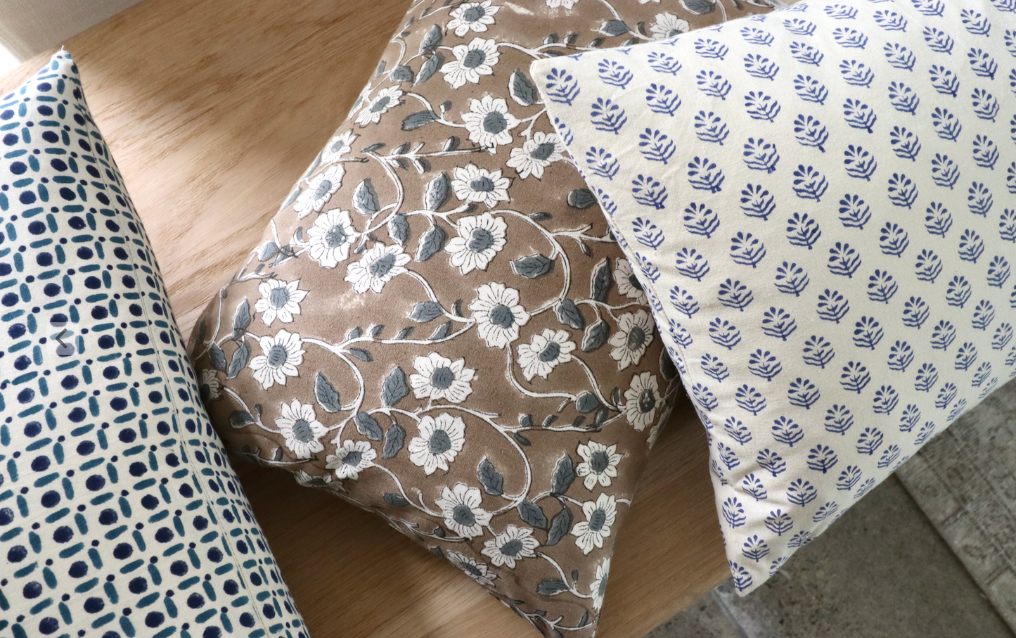 Poppy Floral Pillow Cover