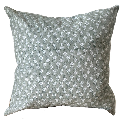 Ruthie Block Print Pillow Cover