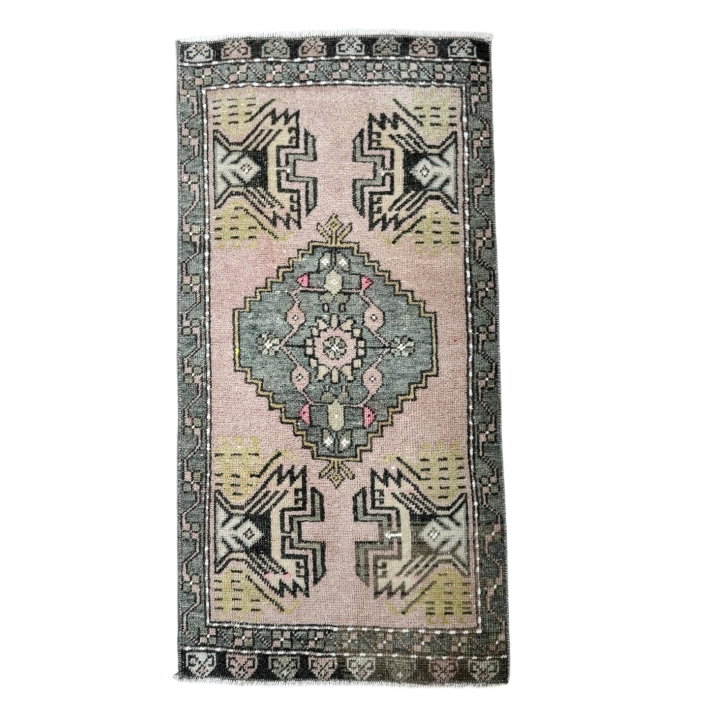 mini vintage rug