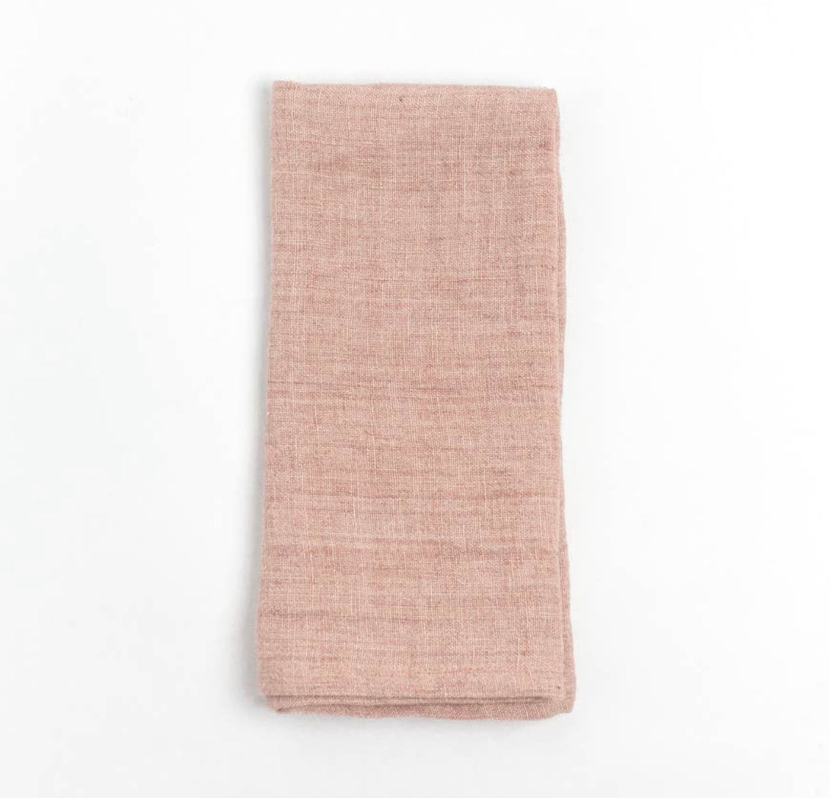 Rose Linen Napkins-Set of 4