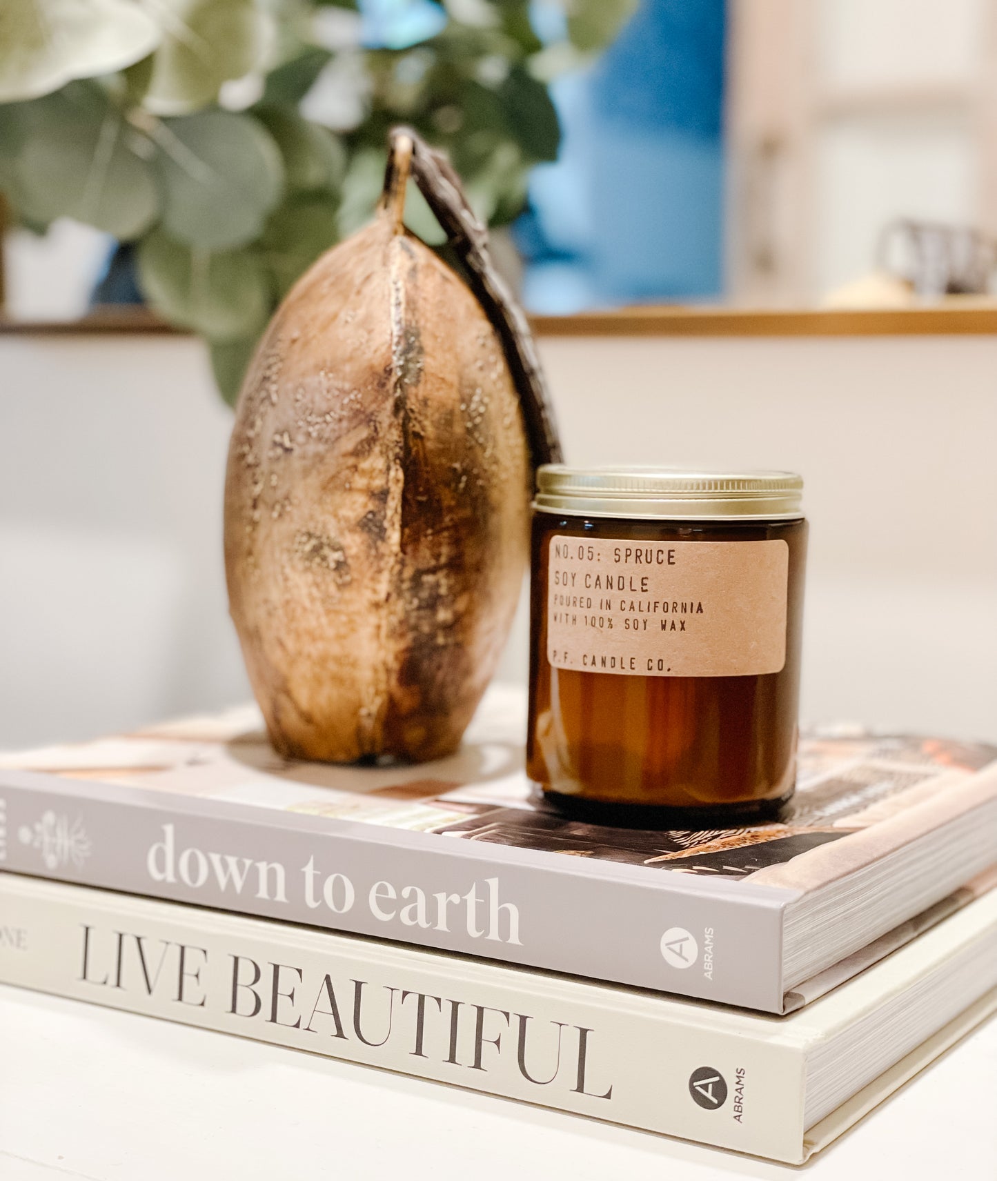 Metal Bell with Leather Hanger