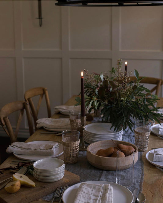 Dining Table Photo Styled by @peteandselena