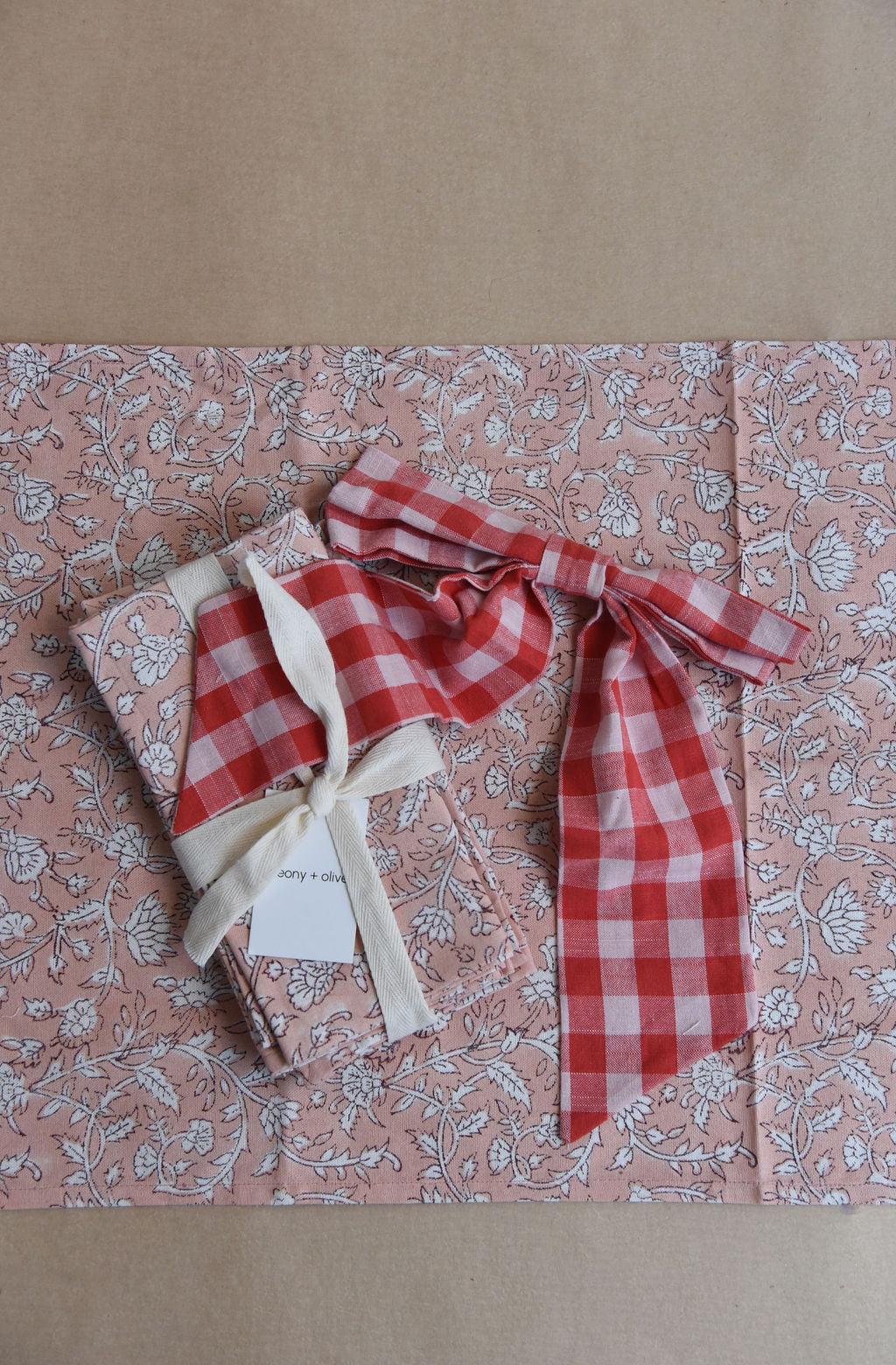 Eloise Block Print Table Runner