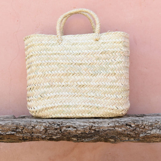 square moroccan tote