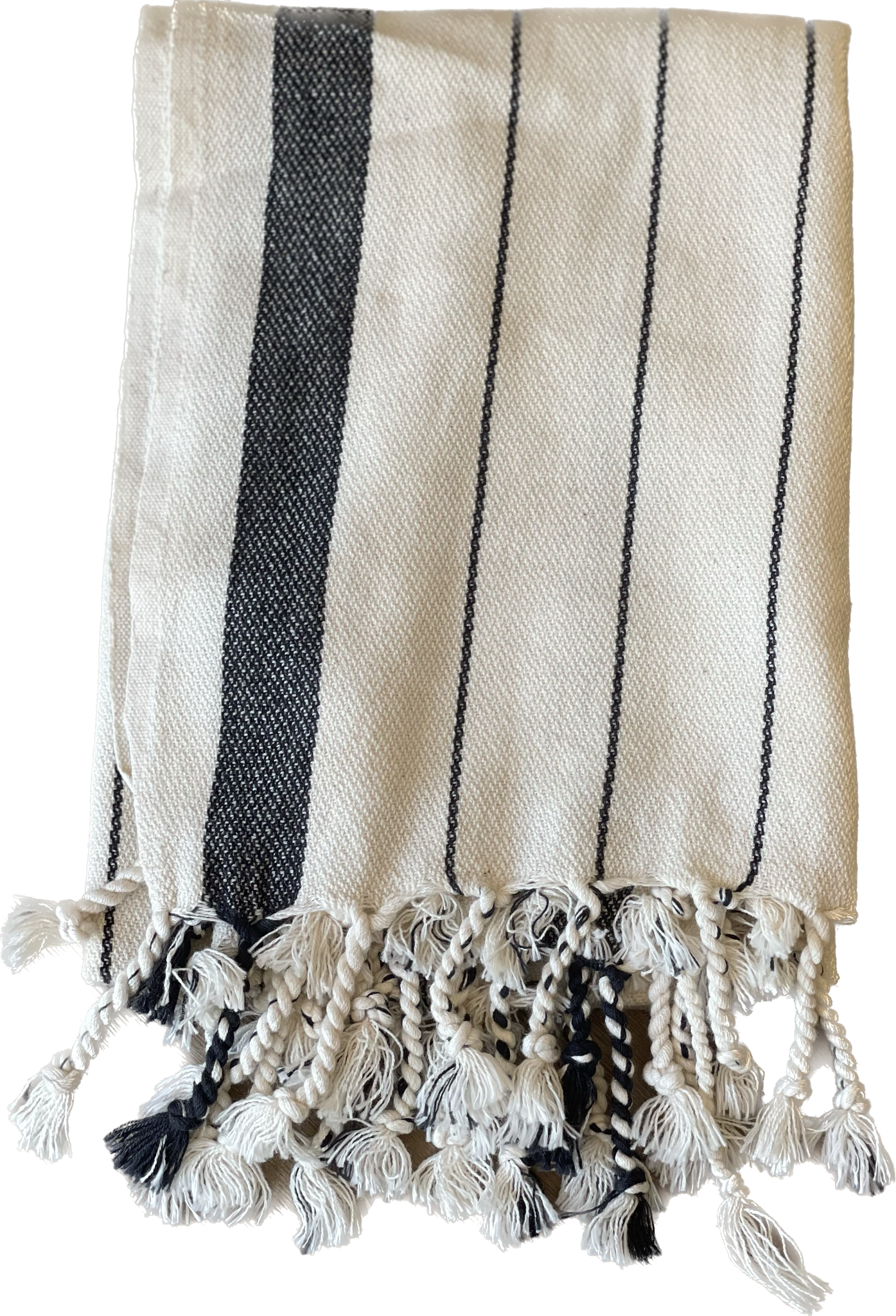 Striped Turkish Cotton - Oversized Hand Towel – peony + olive