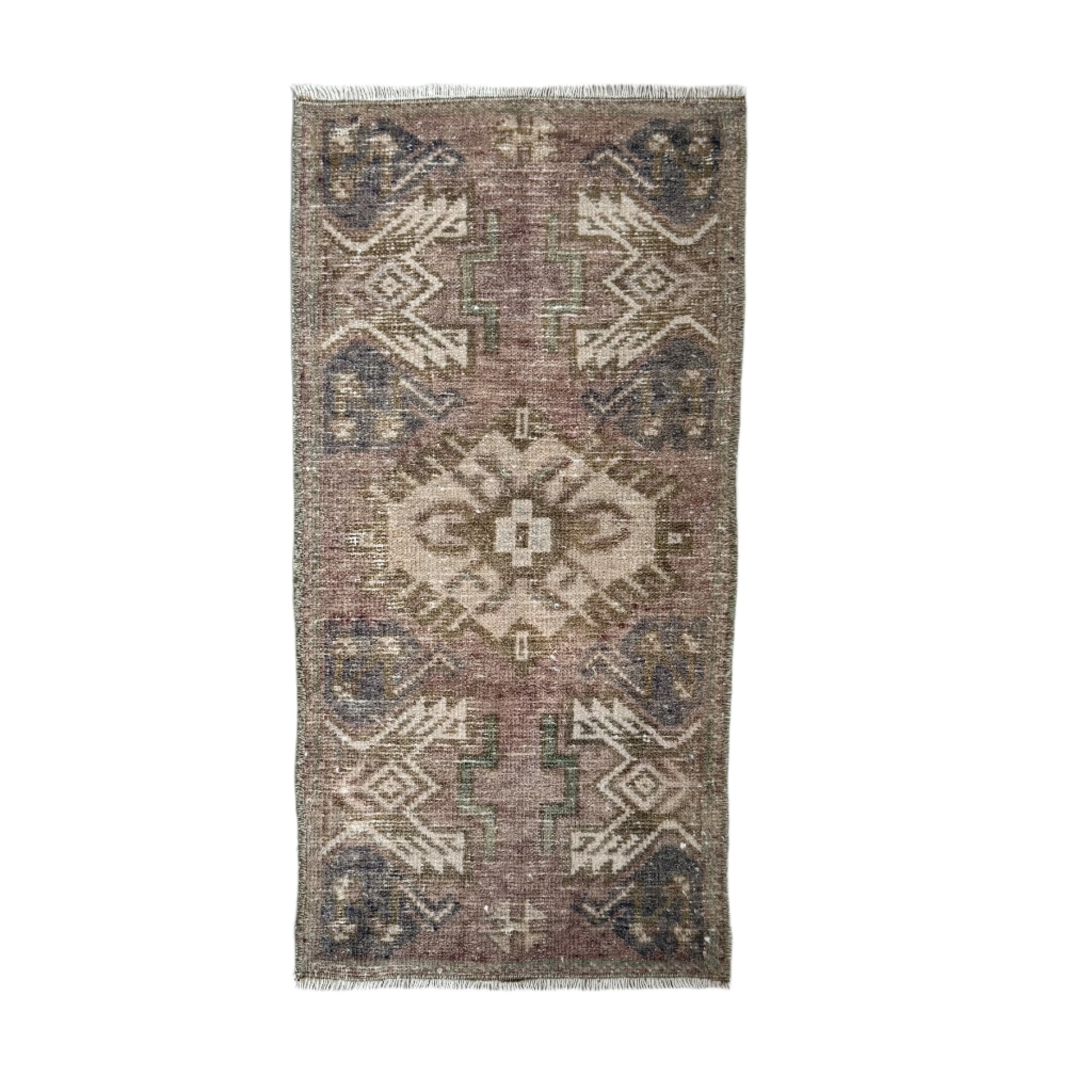 turkish mini vintage rug from peony and olive
