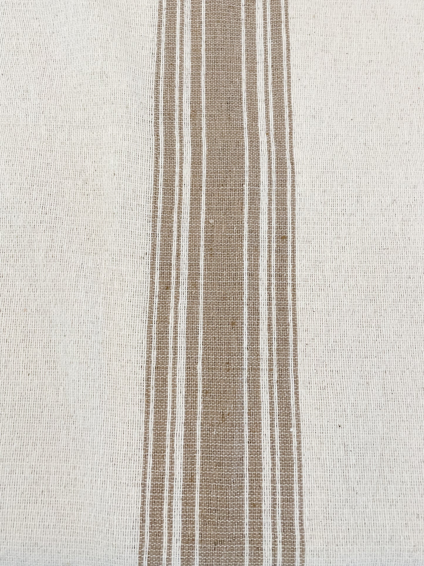 Ljuba Table Runner- Beige Stripe